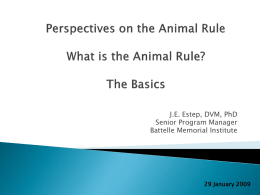 Animal Rule