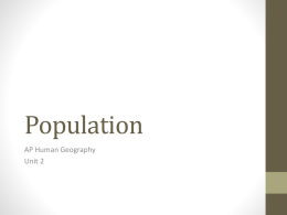 Population (Unit 2)