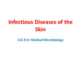 Common skin infections