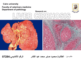 liver_cirrhosis_ - Cairo University Scholars