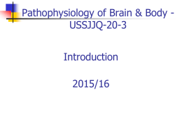 Intro to Patho Brain Bod