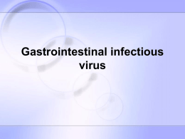 Gastrointestinal infectious virus