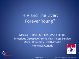 HIV and The Liver