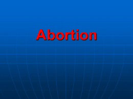 Recurrent Abortion
