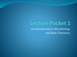 Lecture Test 1 Packet