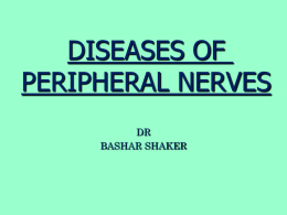 Diseases of Peripheral Nerves