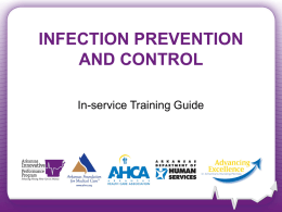 Infection Prevention and Control Speaker