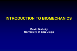 My Intro to Biomechanics talk