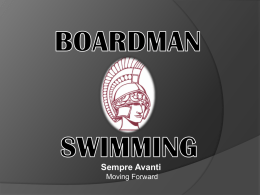 Nutrition PP 2013 - Boardman High School Swimming & Diving
