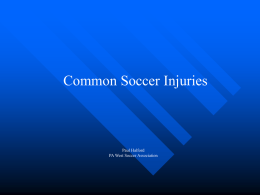 Common Soccer Injuries