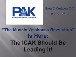 The Muscle Weakness Revolution is here!