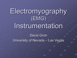 Electromyography (EMG) Instrumentation