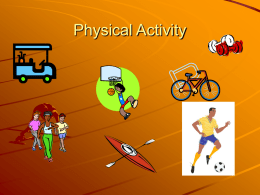 Physical Activity - Hinsdale Central High School