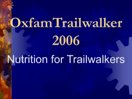 Trailwalker2006NutritionforTrialwalkers v1.1