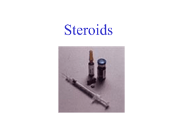 Steroids - WilsonJ