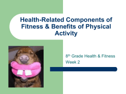 Components of Fitness powerpoint 5cofbenefits