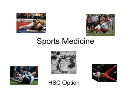 Sports Med pOWERpOINT