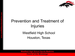Westfield Sports Medicine, Chapter 9
