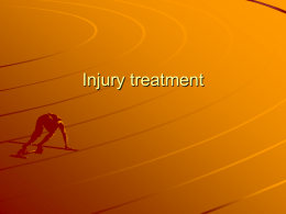 treatment of injury
