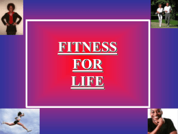 Fitness for Life PowerPoint Presentation