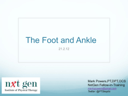 Small Group PPT 21.2.12 Foot Anklex