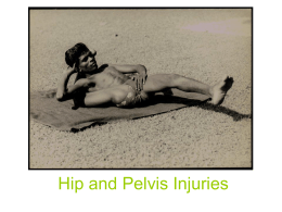 Hip and Pelvis Injuries - Liberty Union High School District
