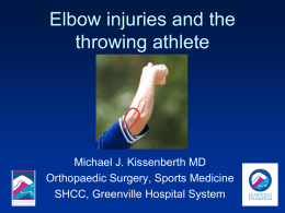 Throwing Elbow Problems.pps