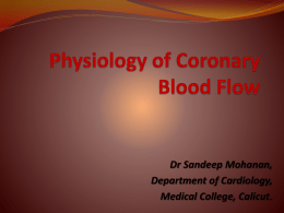 Physiology of Coronary Blood Flow - calicutcardiosr.in