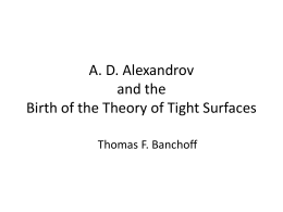 Thomas Banchoff