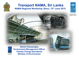 Sri Lankan Transportation Sector