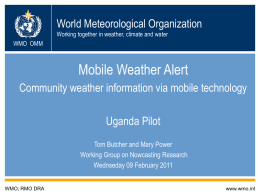 Mobile Weather Alert