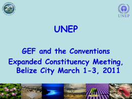 UNEP Presentation