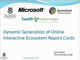 Health-e-Waterways Databases