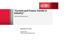 Current and Future Trends in Indsutry