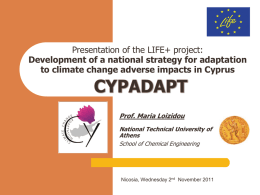 Project Life+ CYPADAPT