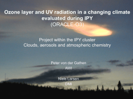 Stratospheric ozone and UV in a changing climate
