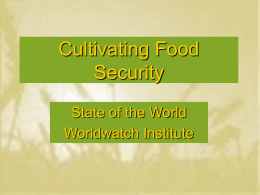Cultivating Food Security