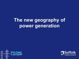 The new geography of power generation