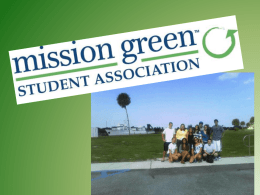 Mission Green - Florida Atlantic University