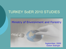 Turkish Environmental Information Exchange Network