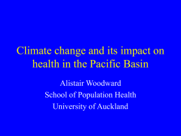 Climate change and infectious disease