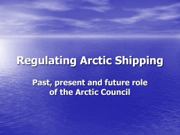 Shipping in the Arctic
