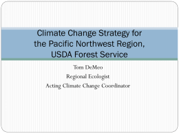 Regional Climate Change Strategy