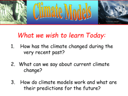 Climate_models_2012 - The Global Change Program at the
