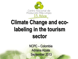 Sustainable Tourism in Colombia