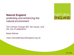 Natural England - Landscape Institute