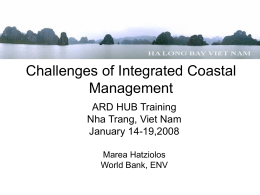 Challenges of ICM Ha Long Bay Case Study