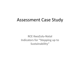 KZN Case Study