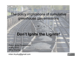 The policy implications of cumulative greenhouse gas emissions or