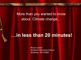 Background Climate PPT